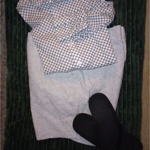 🆕🩳Goodfellow & Co Flat Front Linen Blend Chino Shorts